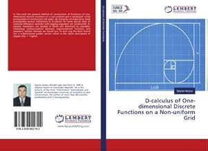 Imagen del vendedor de D-calculus of One-dimensional Discrete Functions on a Non-uniform Grid a la venta por BuchWeltWeit Ludwig Meier e.K.