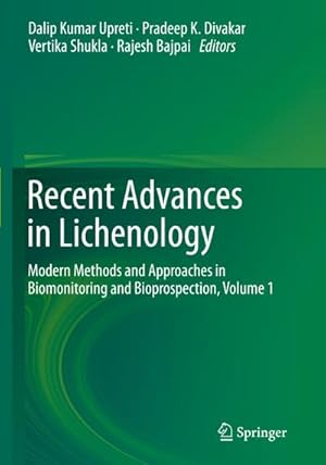 Seller image for Recent Advances in Lichenology for sale by BuchWeltWeit Ludwig Meier e.K.