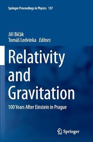 Immagine del venditore per Relativity and Gravitation venduto da BuchWeltWeit Ludwig Meier e.K.