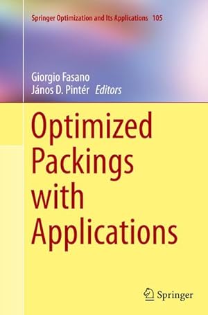 Seller image for Optimized Packings with Applications for sale by BuchWeltWeit Ludwig Meier e.K.