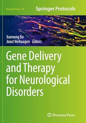 Immagine del venditore per Gene Delivery and Therapy for Neurological Disorders venduto da BuchWeltWeit Ludwig Meier e.K.