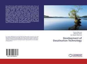 Imagen del vendedor de Development of Desalination Technology a la venta por BuchWeltWeit Ludwig Meier e.K.