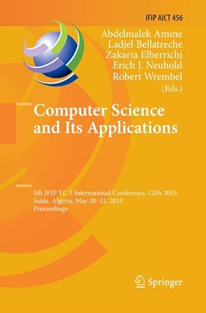 Seller image for Computer Science and Its Applications for sale by BuchWeltWeit Ludwig Meier e.K.
