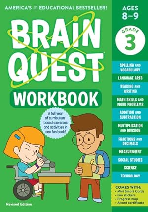 Immagine del venditore per Brain Quest Workbook : 3rd Grade; Ages 8-9 venduto da GreatBookPricesUK