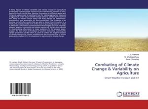 Seller image for Combating of Climate Change & Variability on Agriculture for sale by BuchWeltWeit Ludwig Meier e.K.