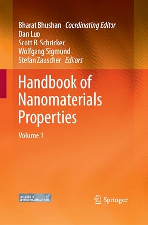 Seller image for Handbook of Nanomaterials Properties for sale by BuchWeltWeit Ludwig Meier e.K.