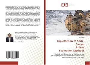 Imagen del vendedor de Liquefaction of Soils : Causes Effects Evaluation Methods a la venta por BuchWeltWeit Ludwig Meier e.K.