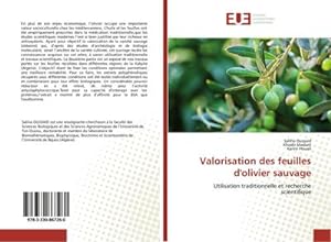 Imagen del vendedor de Valorisation des feuilles d'olivier sauvage a la venta por BuchWeltWeit Ludwig Meier e.K.