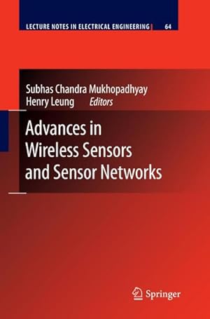 Immagine del venditore per Advances in Wireless Sensors and Sensor Networks venduto da BuchWeltWeit Ludwig Meier e.K.