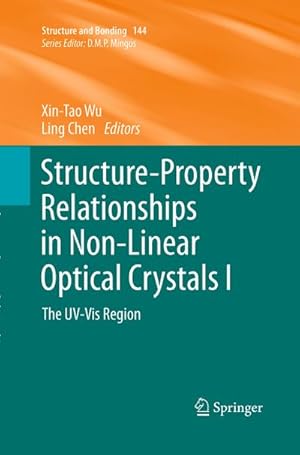 Seller image for Structure-Property Relationships in Non-Linear Optical Crystals I for sale by BuchWeltWeit Ludwig Meier e.K.