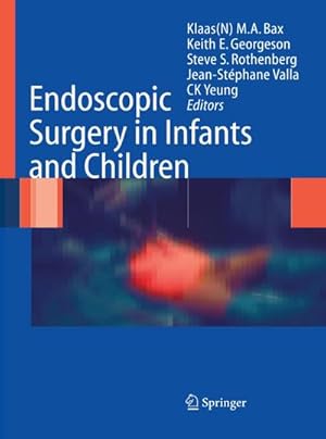 Bild des Verkufers fr Endoscopic Surgery in Infants and Children zum Verkauf von BuchWeltWeit Ludwig Meier e.K.