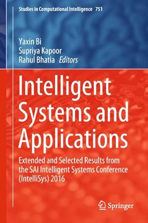 Imagen del vendedor de Intelligent Systems and Applications a la venta por BuchWeltWeit Ludwig Meier e.K.
