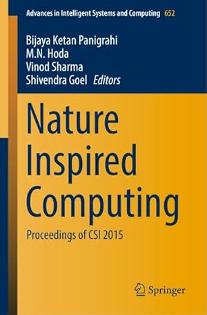 Immagine del venditore per Nature Inspired Computing venduto da BuchWeltWeit Ludwig Meier e.K.