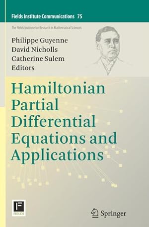 Seller image for Hamiltonian Partial Differential Equations and Applications for sale by BuchWeltWeit Ludwig Meier e.K.