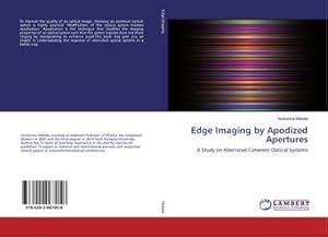 Seller image for Edge Imaging by Apodized Apertures for sale by BuchWeltWeit Ludwig Meier e.K.