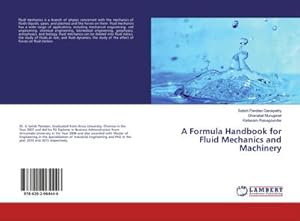 Immagine del venditore per A Formula Handbook for Fluid Mechanics and Machinery venduto da BuchWeltWeit Ludwig Meier e.K.