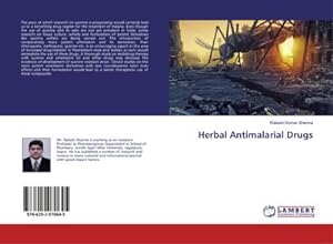Bild des Verkufers fr Herbal Antimalarial Drugs zum Verkauf von BuchWeltWeit Ludwig Meier e.K.
