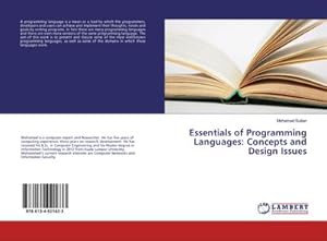Image du vendeur pour Essentials of Programming Languages: Concepts and Design Issues mis en vente par BuchWeltWeit Ludwig Meier e.K.