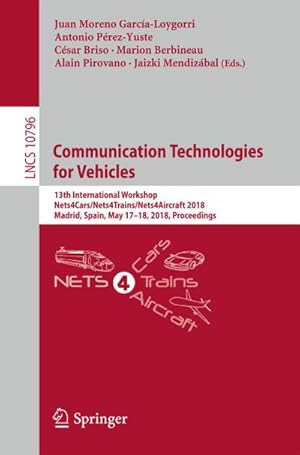 Immagine del venditore per Communication Technologies for Vehicles venduto da BuchWeltWeit Ludwig Meier e.K.