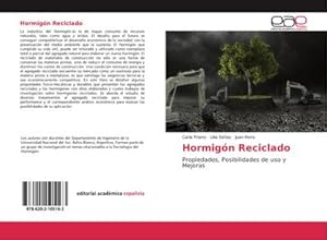 Seller image for Hormign Reciclado for sale by BuchWeltWeit Ludwig Meier e.K.