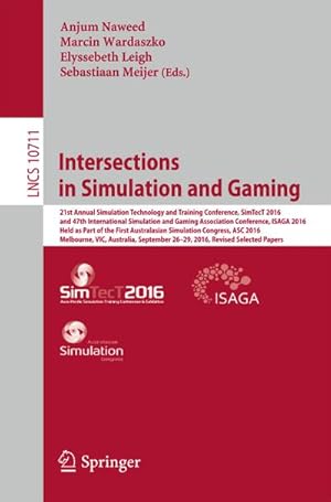 Immagine del venditore per Intersections in Simulation and Gaming venduto da BuchWeltWeit Ludwig Meier e.K.