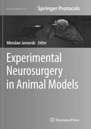 Image du vendeur pour Experimental Neurosurgery in Animal Models mis en vente par BuchWeltWeit Ludwig Meier e.K.