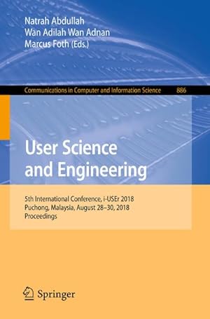Seller image for User Science and Engineering for sale by BuchWeltWeit Ludwig Meier e.K.
