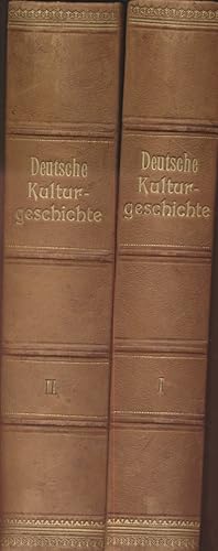 [ 2 Bde. ] Kulturgeschichte des deutschen Volkes.