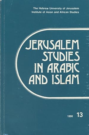 Jerusalem Studies in Arabic and Islam, 13.