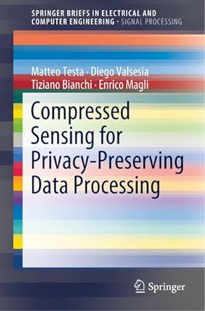 Immagine del venditore per Compressed Sensing for Privacy-Preserving Data Processing venduto da BuchWeltWeit Ludwig Meier e.K.