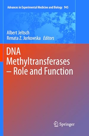 Image du vendeur pour DNA Methyltransferases - Role and Function mis en vente par BuchWeltWeit Ludwig Meier e.K.