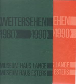 Bild des Verkufers fr ( 2 B.de ) Weitersehen : (1980 - 1990 ) Katalog / Dokumentation. zum Verkauf von Fundus-Online GbR Borkert Schwarz Zerfa