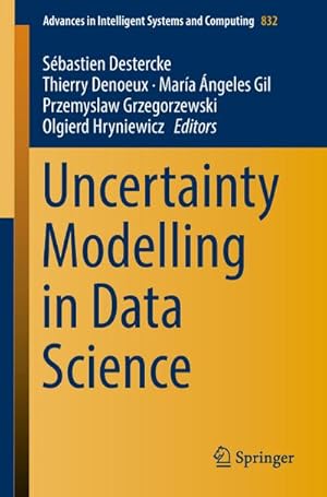 Seller image for Uncertainty Modelling in Data Science for sale by BuchWeltWeit Ludwig Meier e.K.