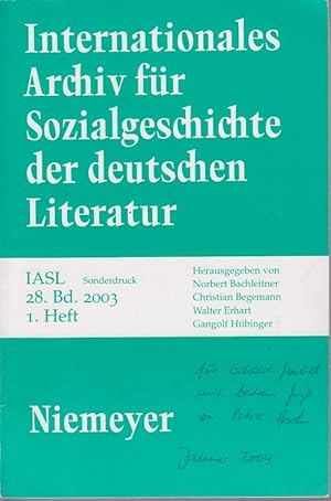 Interview: Reformarbeit als Problemlösung. [Aus: Internationales Archiv für Sozialgeschichte der ...