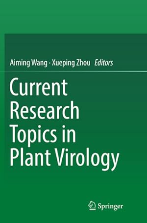 Imagen del vendedor de Current Research Topics in Plant Virology a la venta por BuchWeltWeit Ludwig Meier e.K.