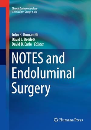 Seller image for NOTES and Endoluminal Surgery for sale by BuchWeltWeit Ludwig Meier e.K.
