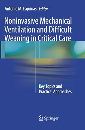 Seller image for Noninvasive Mechanical Ventilation and Difficult Weaning in Critical Care for sale by BuchWeltWeit Ludwig Meier e.K.