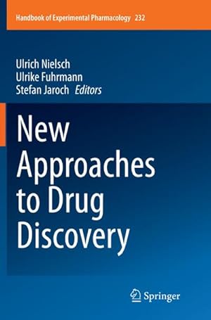 Image du vendeur pour New Approaches to Drug Discovery mis en vente par BuchWeltWeit Ludwig Meier e.K.