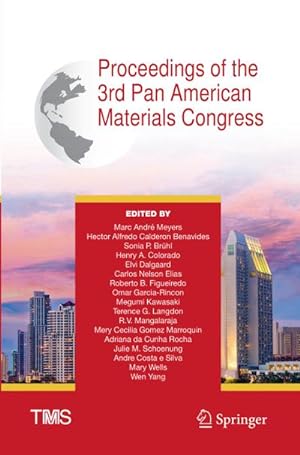 Imagen del vendedor de Proceedings of the 3rd Pan American Materials Congress a la venta por BuchWeltWeit Ludwig Meier e.K.