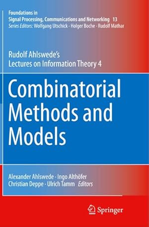 Image du vendeur pour Combinatorial Methods and Models mis en vente par BuchWeltWeit Ludwig Meier e.K.