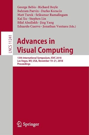 Seller image for Advances in Visual Computing for sale by BuchWeltWeit Ludwig Meier e.K.