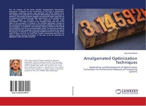 Imagen del vendedor de Amalgamated Optimization Techniques a la venta por BuchWeltWeit Ludwig Meier e.K.