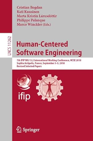 Immagine del venditore per Human-Centered Software Engineering venduto da BuchWeltWeit Ludwig Meier e.K.
