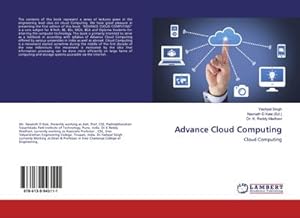 Seller image for Advance Cloud Computing for sale by BuchWeltWeit Ludwig Meier e.K.