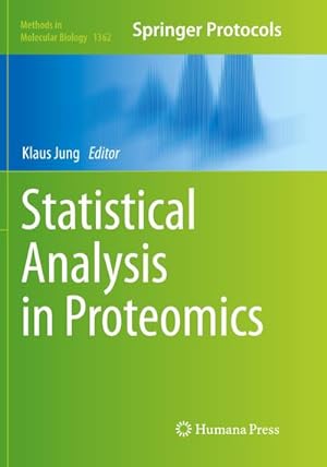 Imagen del vendedor de Statistical Analysis in Proteomics a la venta por BuchWeltWeit Ludwig Meier e.K.