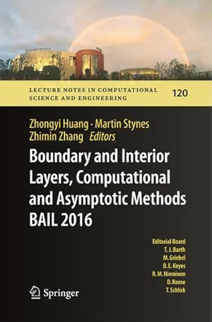 Imagen del vendedor de Boundary and Interior Layers, Computational and Asymptotic Methods BAIL 2016 a la venta por BuchWeltWeit Ludwig Meier e.K.