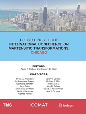 Immagine del venditore per Proceedings of the International Conference on Martensitic Transformations: Chicago venduto da BuchWeltWeit Ludwig Meier e.K.