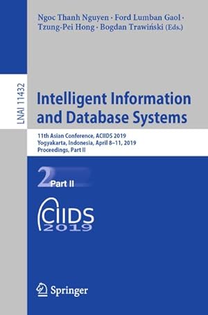 Imagen del vendedor de Intelligent Information and Database Systems a la venta por BuchWeltWeit Ludwig Meier e.K.