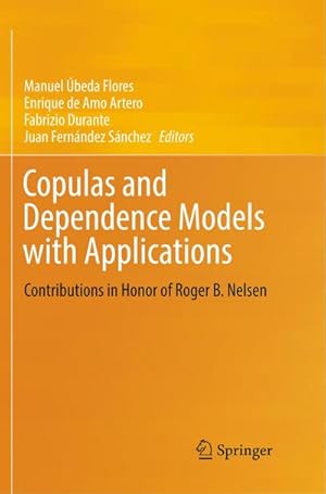 Seller image for Copulas and Dependence Models with Applications for sale by BuchWeltWeit Ludwig Meier e.K.