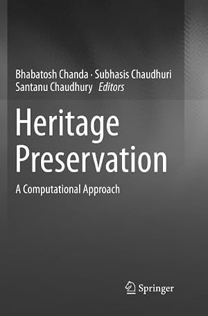 Imagen del vendedor de Heritage Preservation a la venta por BuchWeltWeit Ludwig Meier e.K.